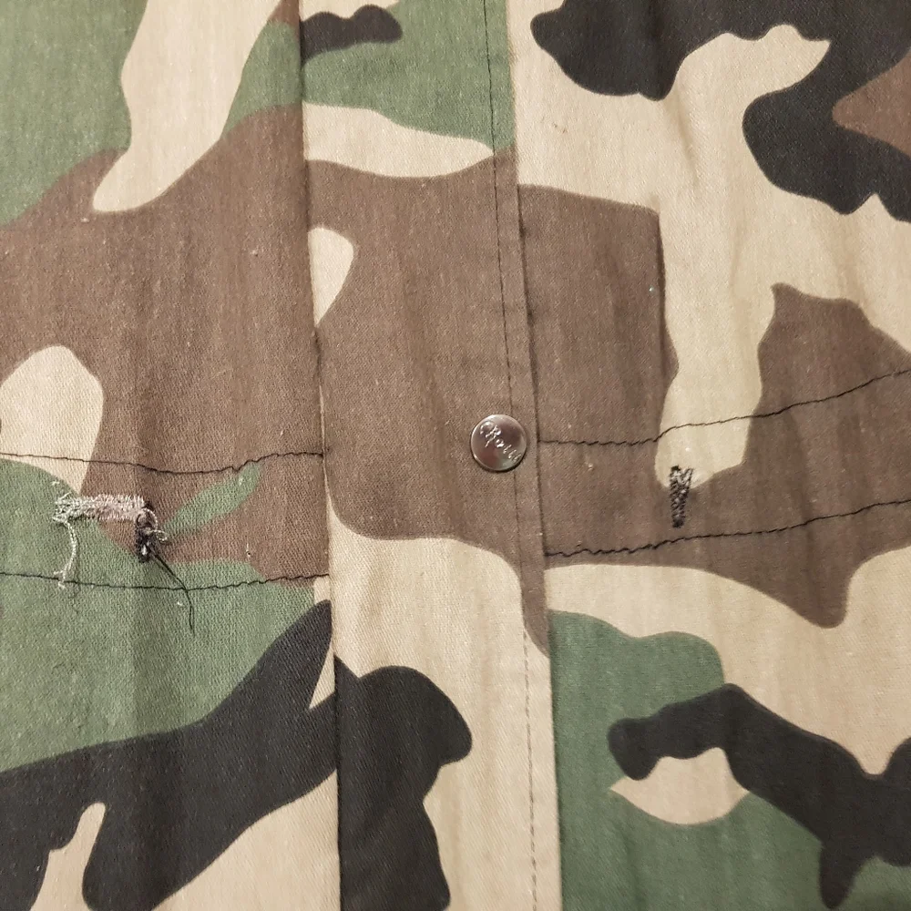 Faux Fur Camo Jacket - Picture 7 of 10